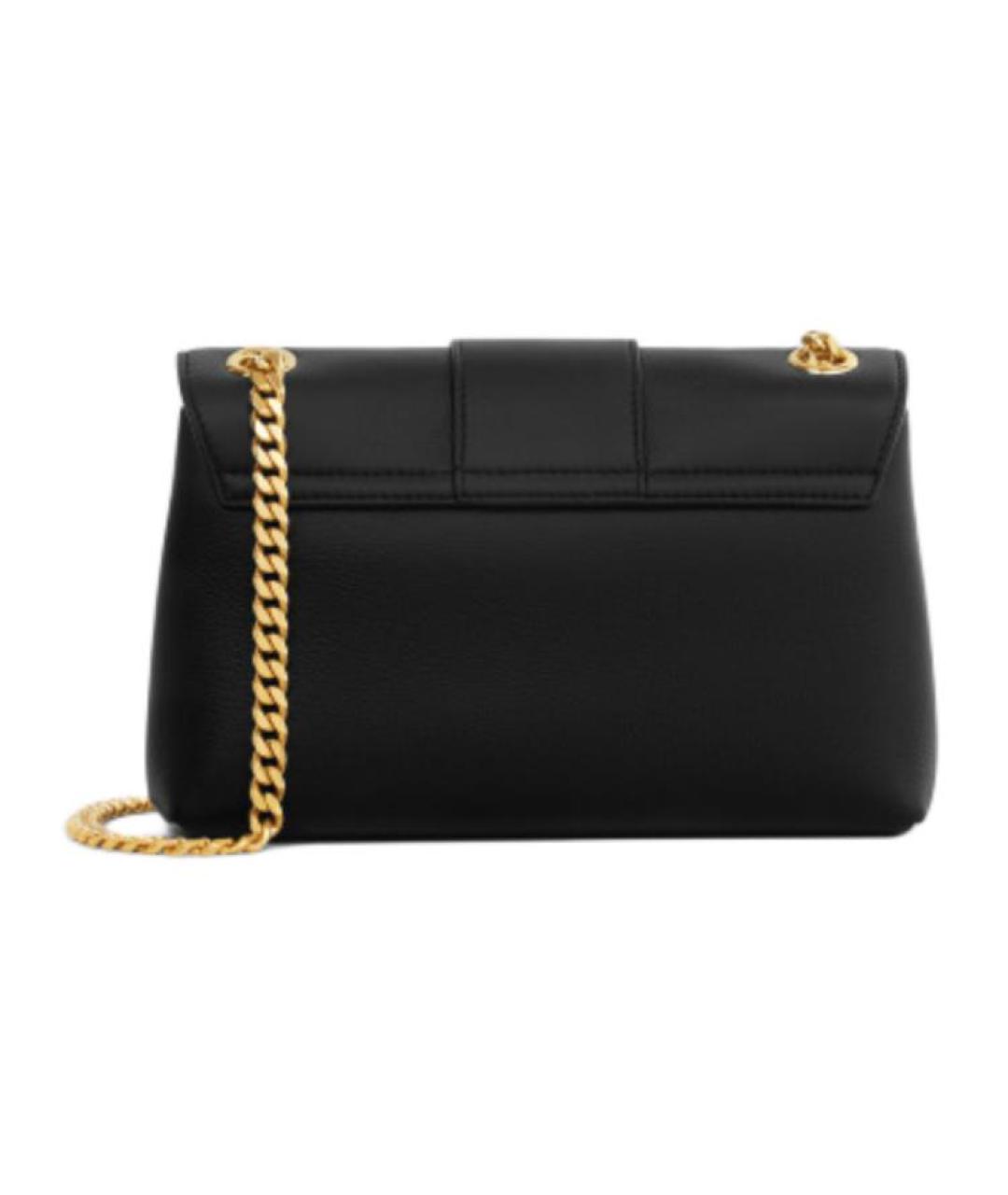 CELINE Черная кожаная сумка через плечо, фото 3