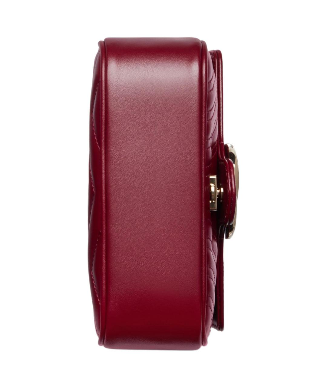 GUCCI Красная кожаная сумка через плечо, фото 5