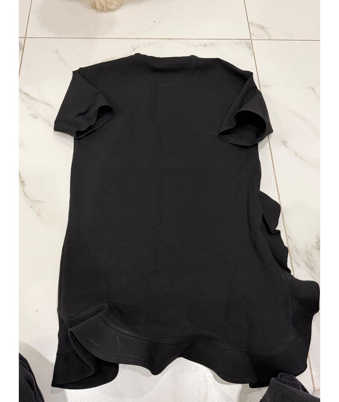 VALENTINO Черное вискозное платье, фото 2