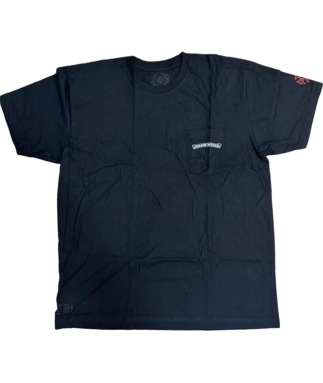 CHROME HEARTS Черная футболка, фото 1