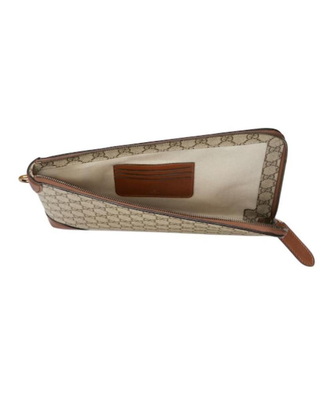 GUCCI Бежевая папка для документов, фото 5