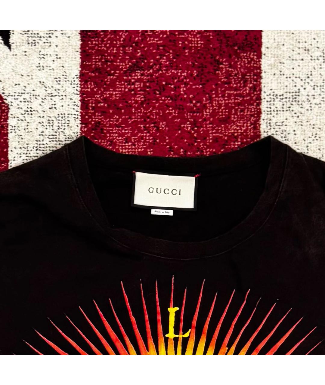 GUCCI Белая футболка, фото 3