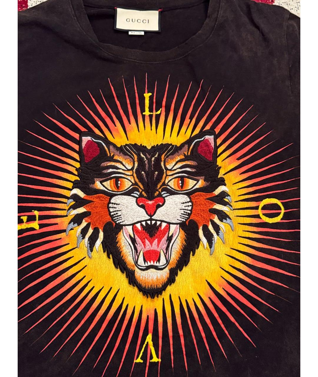 GUCCI Белая футболка, фото 4