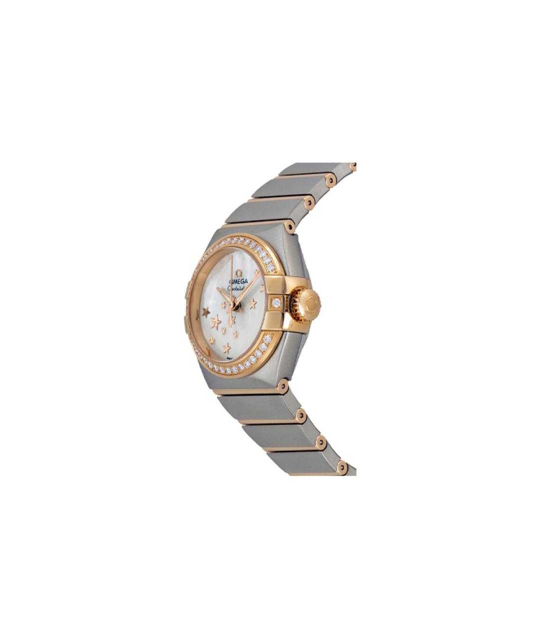 OMEGA Золотые часы из розового золота, фото 2