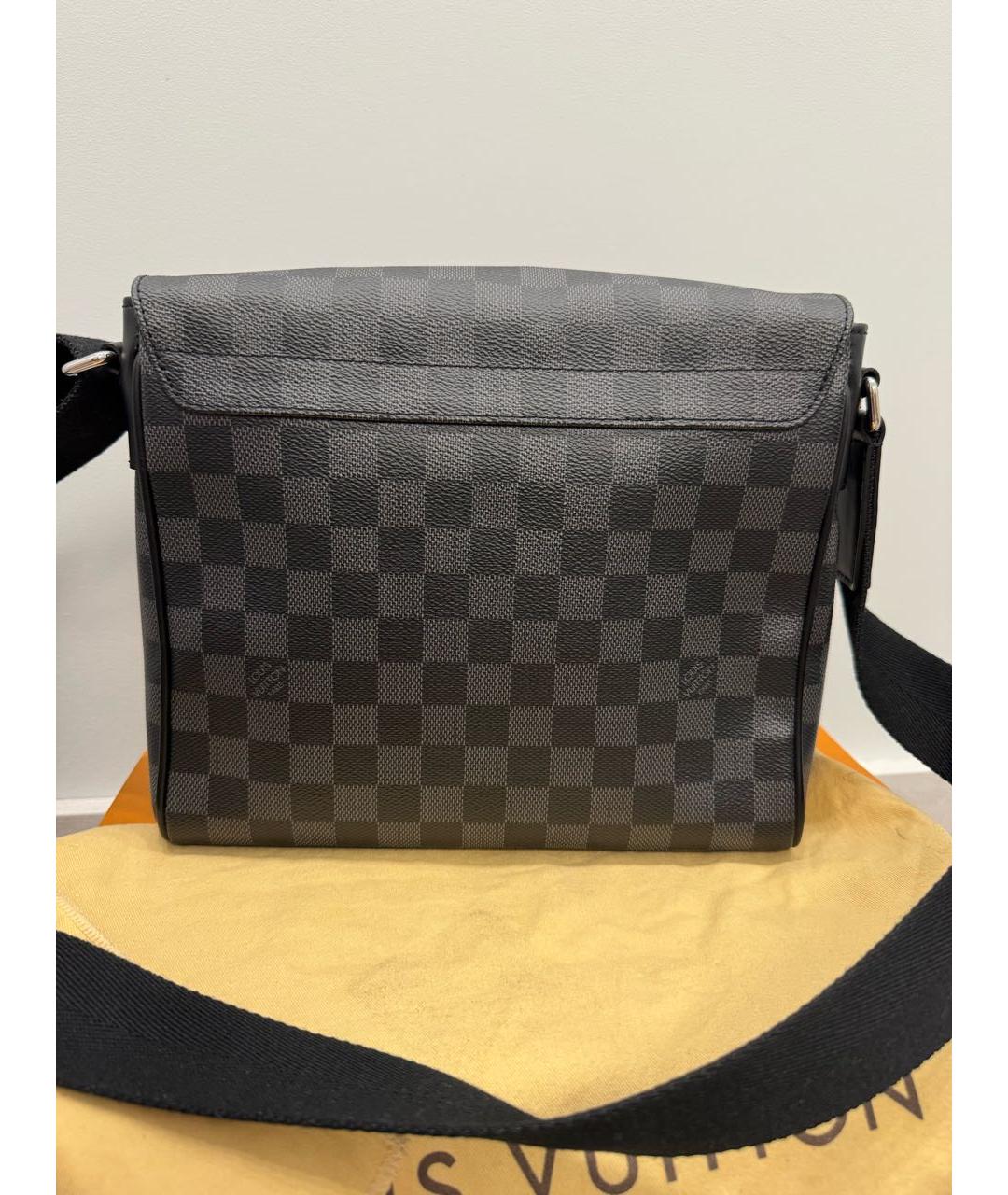 LOUIS VUITTON Черная сумка на плечо, фото 2