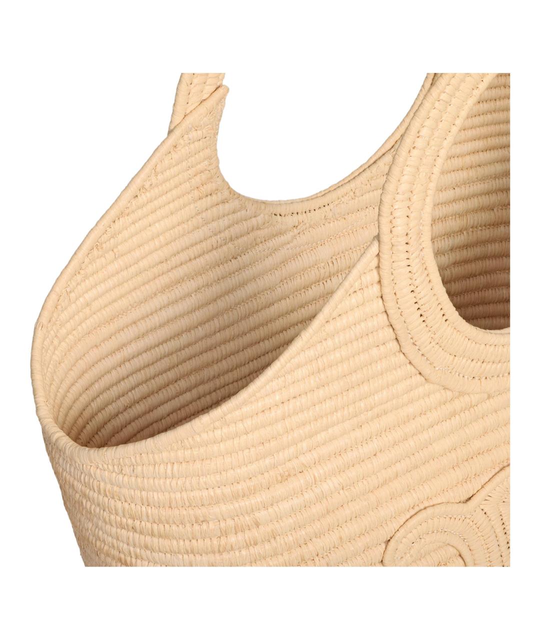 CELINE Бежевая сумка через плечо, фото 5