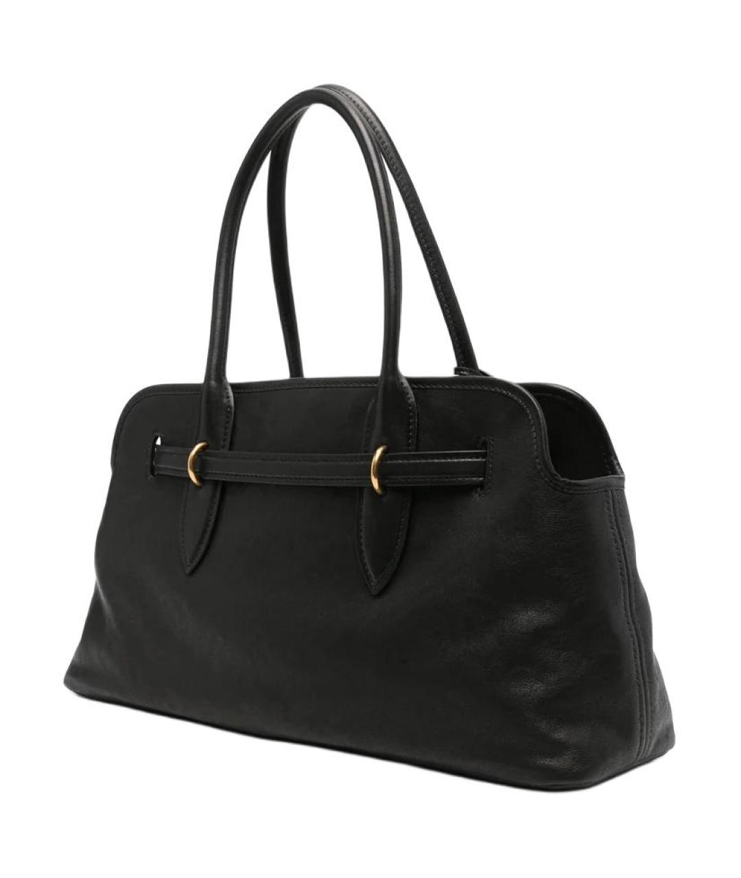 MIU MIU Черная кожаная сумка через плечо, фото 2