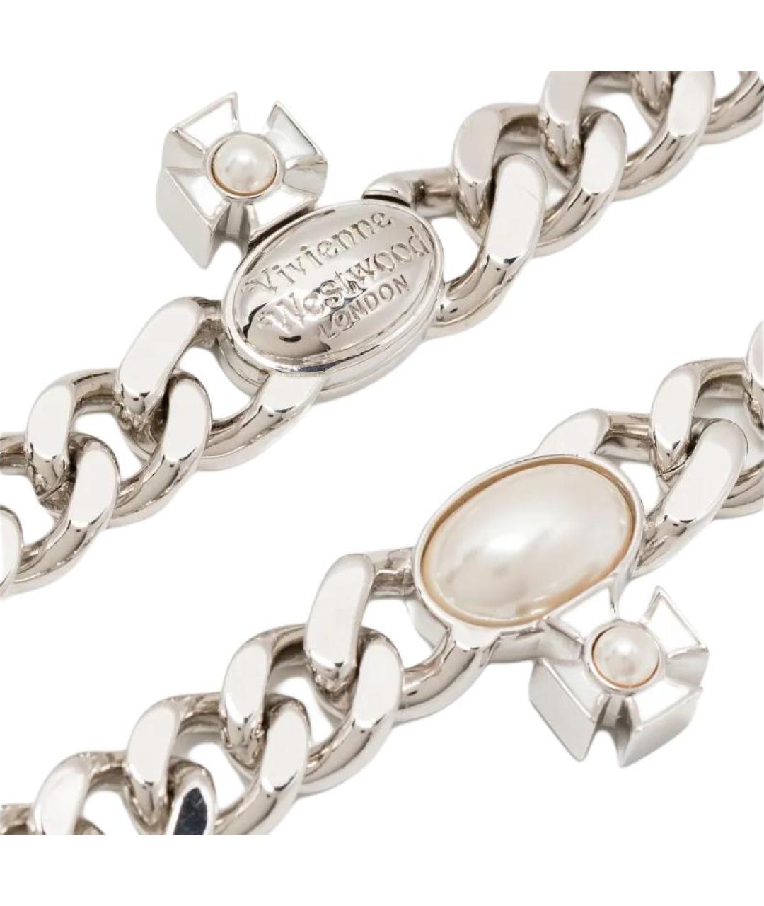 VIVIENNE WESTWOOD Серебряное колье, фото 2