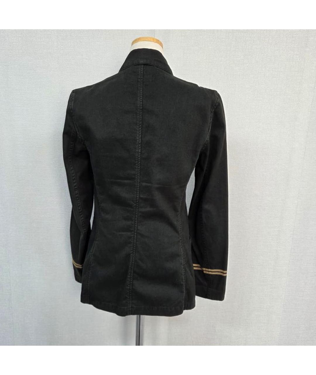 POLO RALPH LAUREN Черный хлопковый жакет/пиджак, фото 6