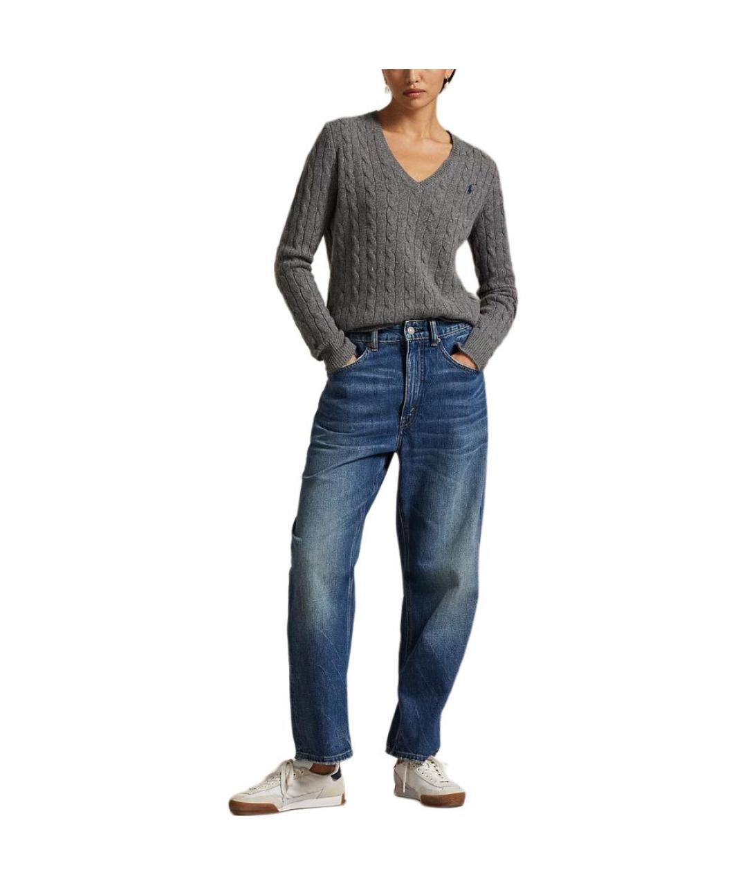 POLO RALPH LAUREN Серый джемпер / свитер, фото 3