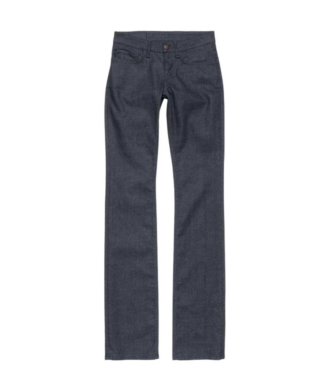 ACNE STUDIOS Синие прямые джинсы, фото 1