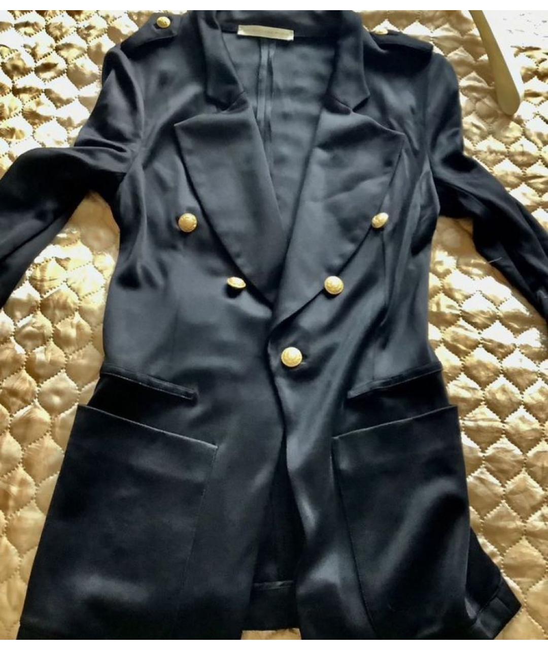 BALENCIAGA Черный вискозный жакет/пиджак, фото 7