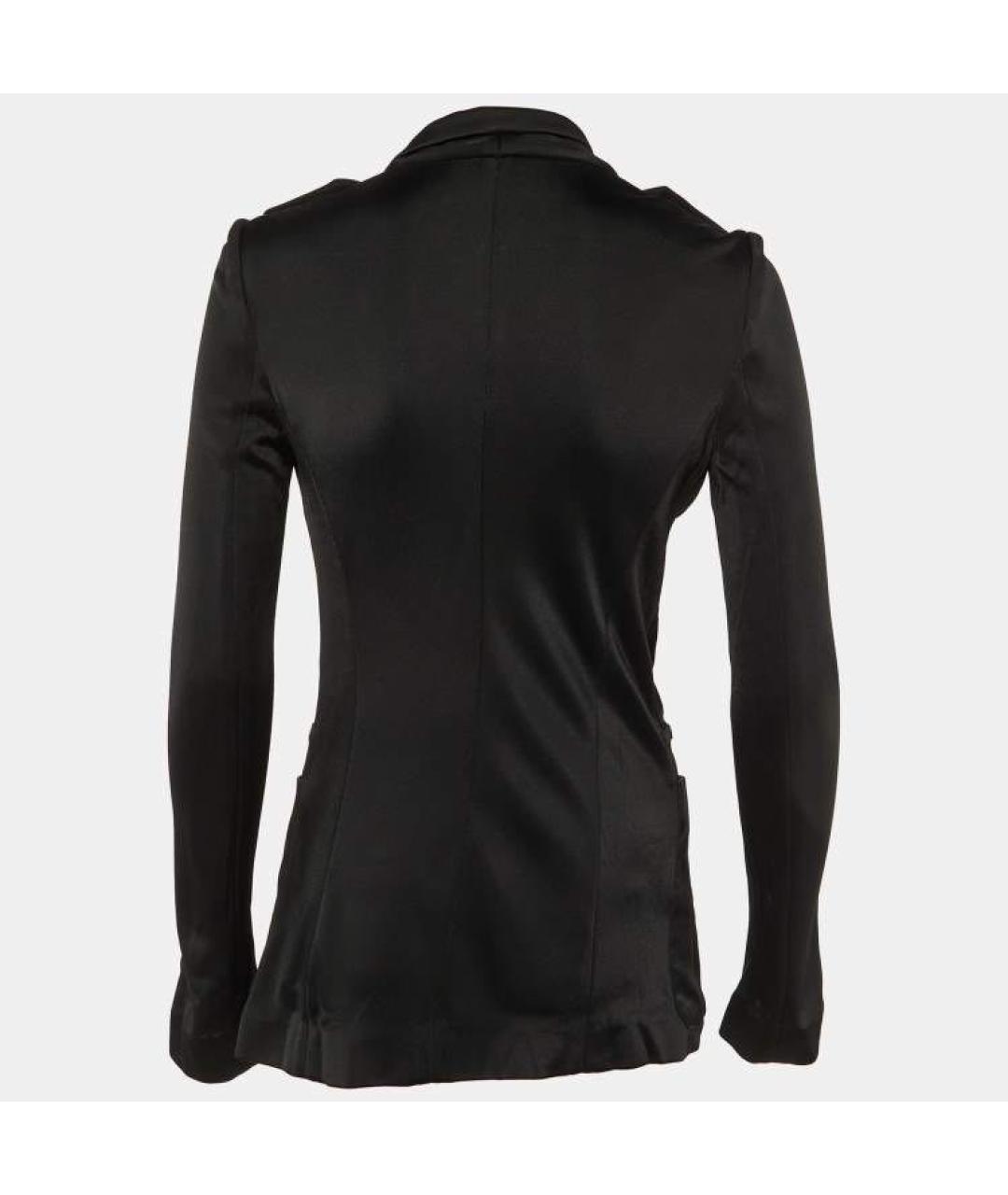 BALENCIAGA Черный вискозный жакет/пиджак, фото 2
