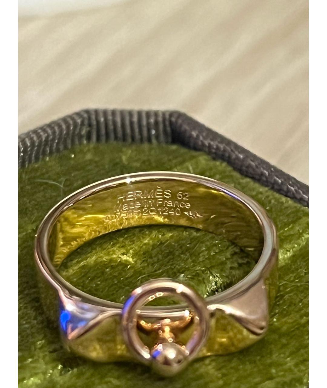 HERMES Золотое кольцо из розового золота, фото 3