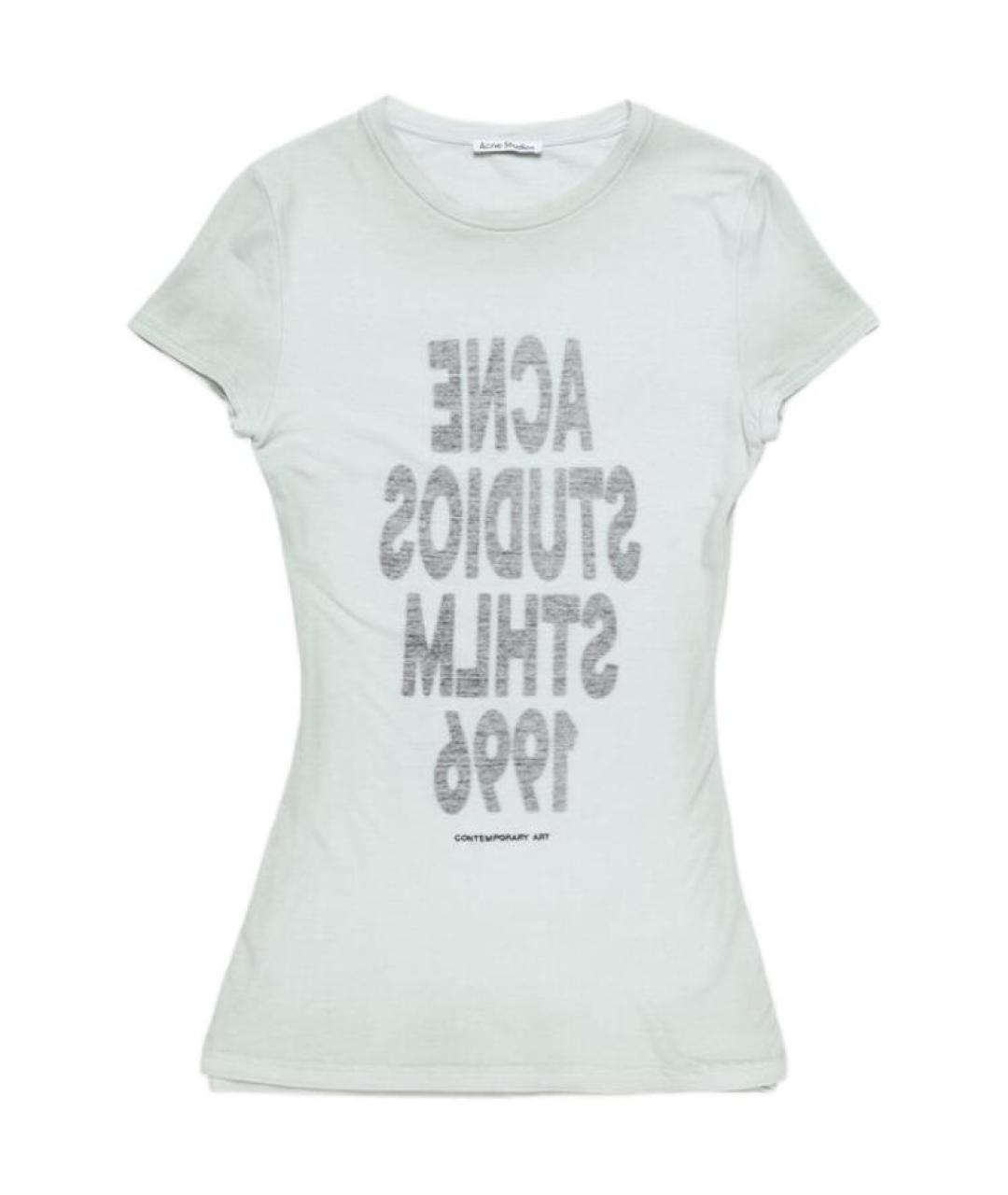 ACNE STUDIOS Серая футболка, фото 1