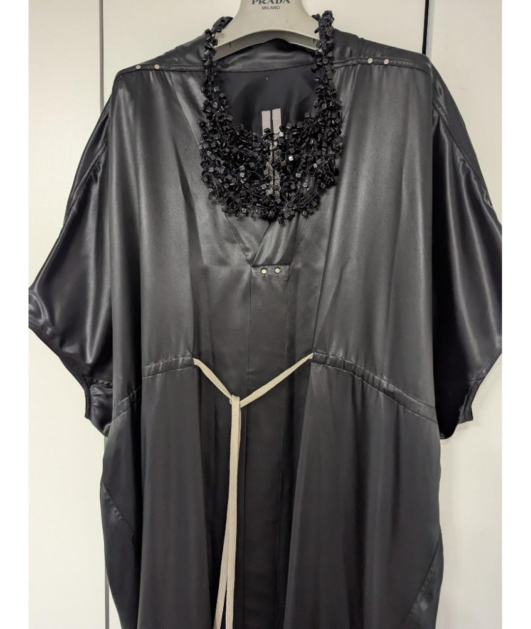 RICK OWENS Черное платье, фото 5