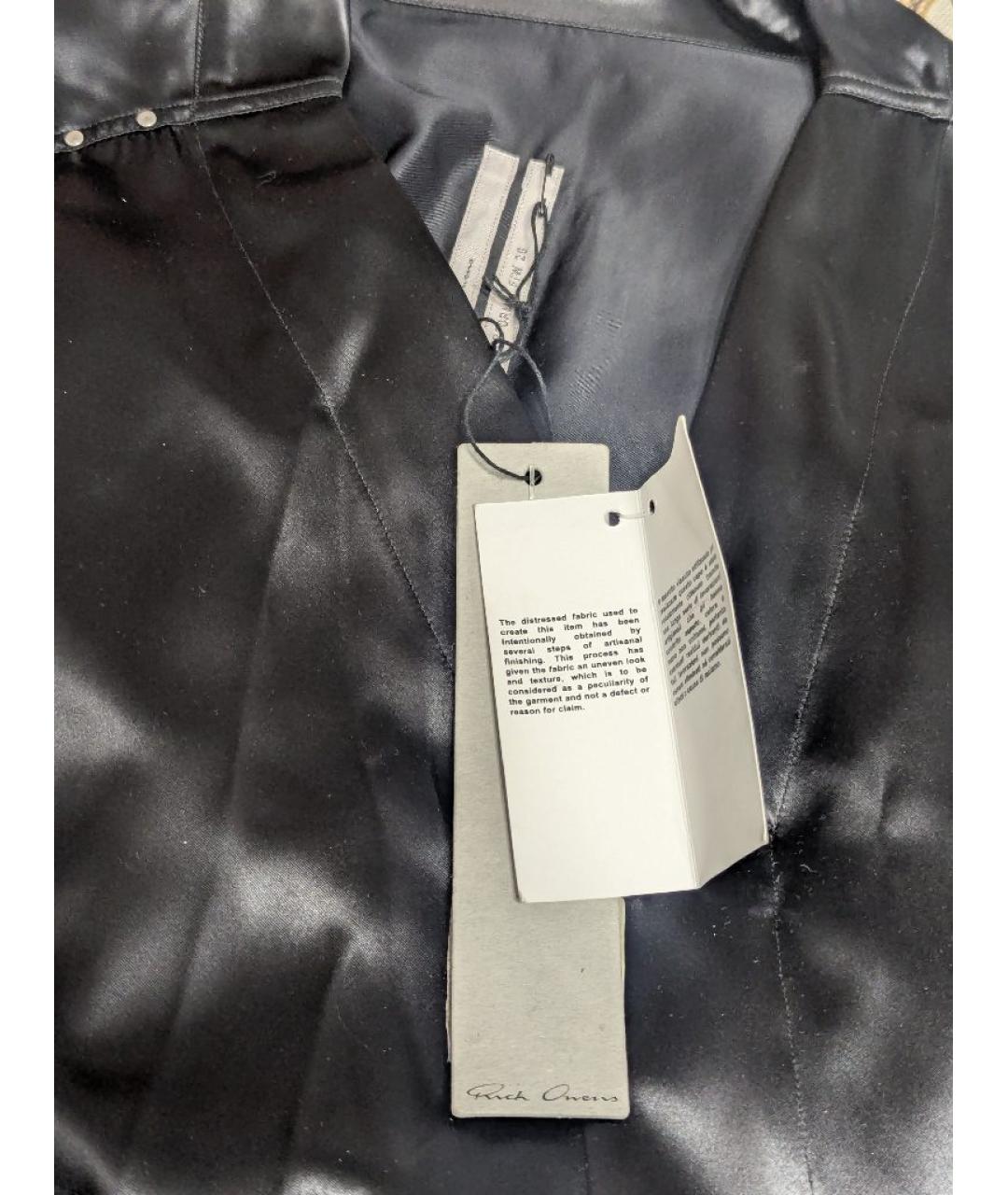 RICK OWENS Черное платье, фото 9