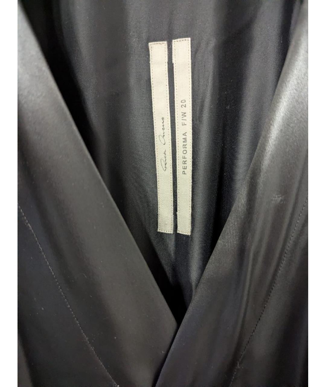 RICK OWENS Черное платье, фото 3