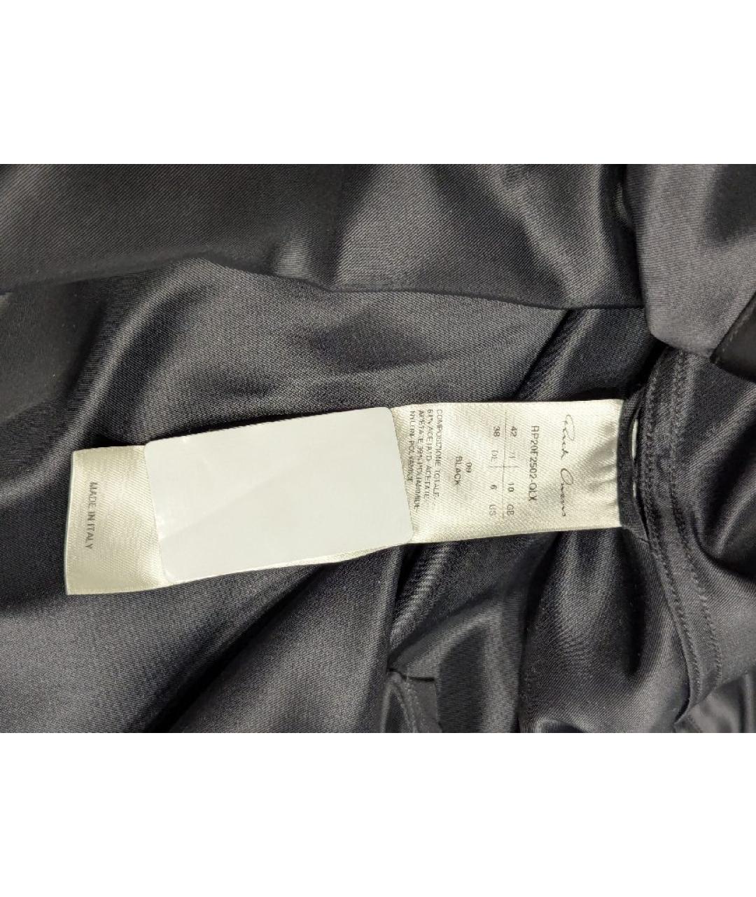 RICK OWENS Черное платье, фото 8