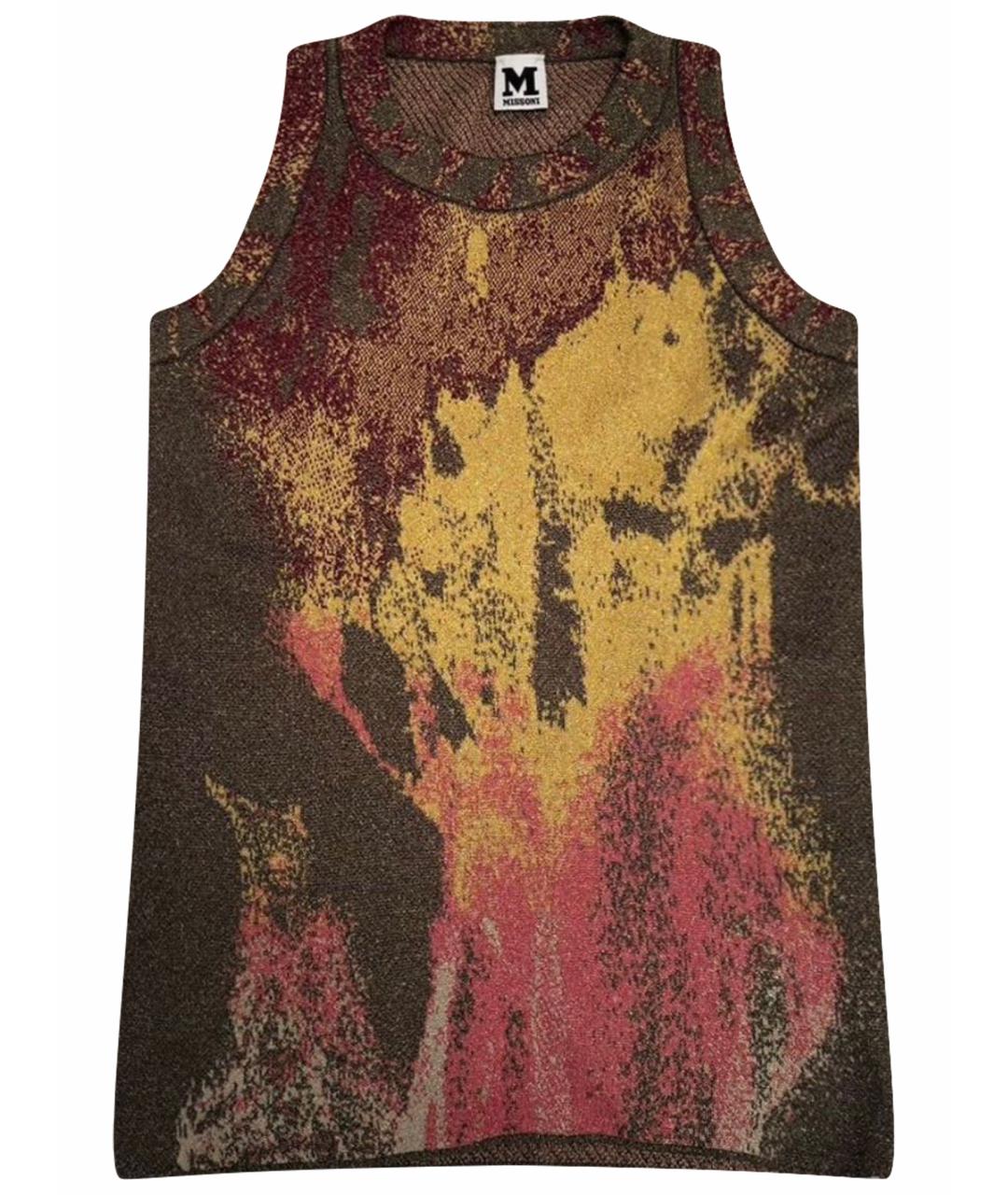 MISSONI Мульти хлопковая майка, фото 1