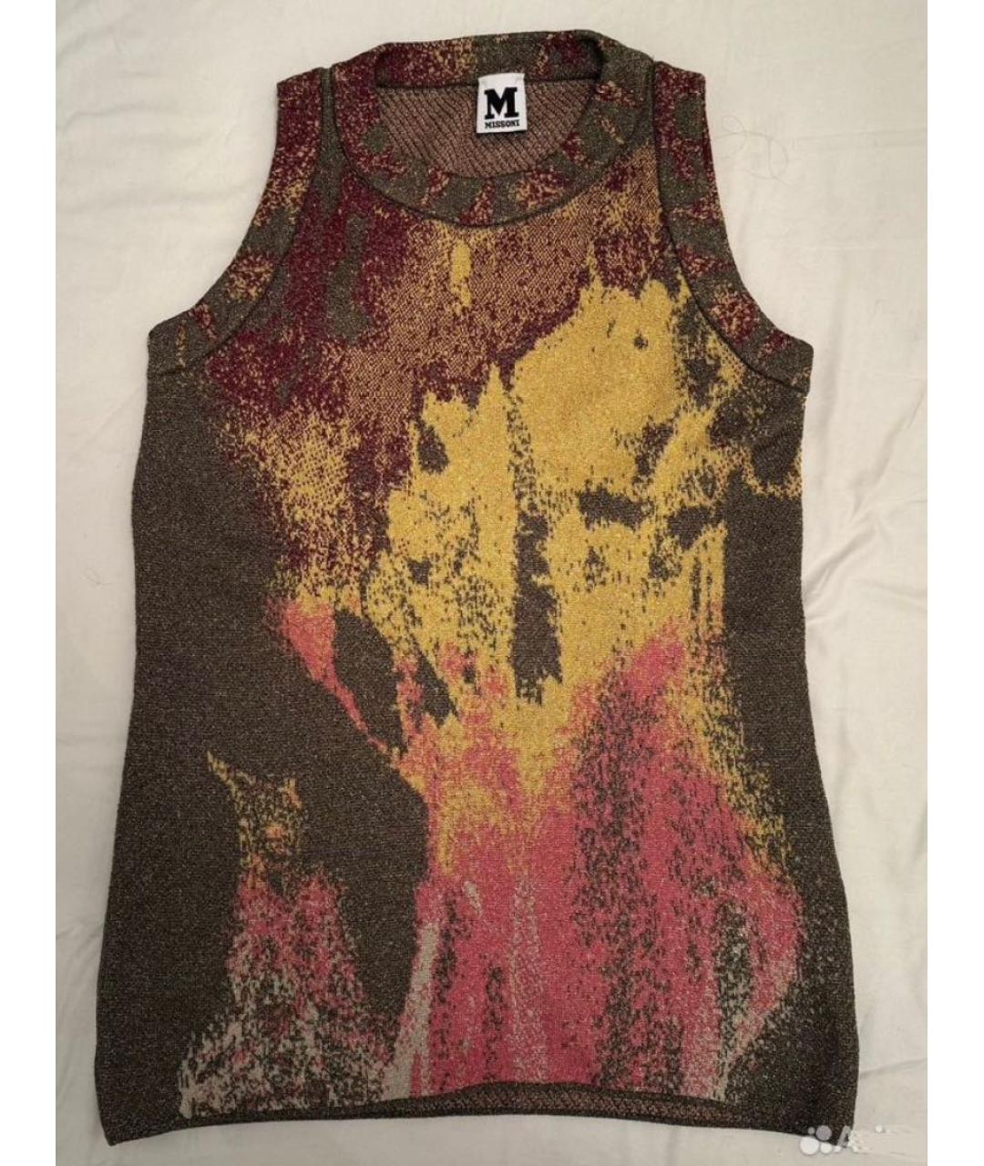 MISSONI Мульти хлопковая майка, фото 8