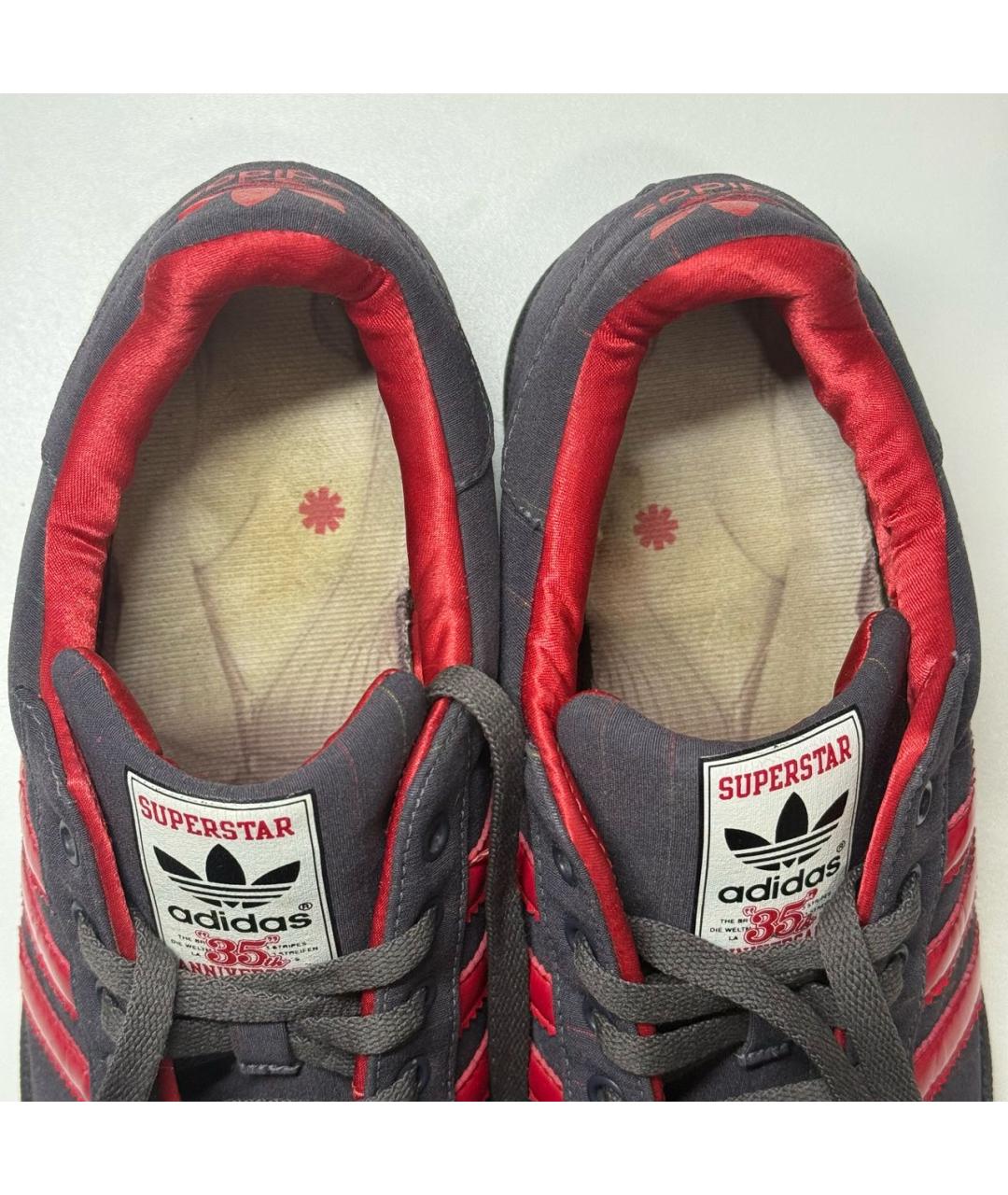 ADIDAS Антрацитовые низкие кроссовки / кеды, фото 7