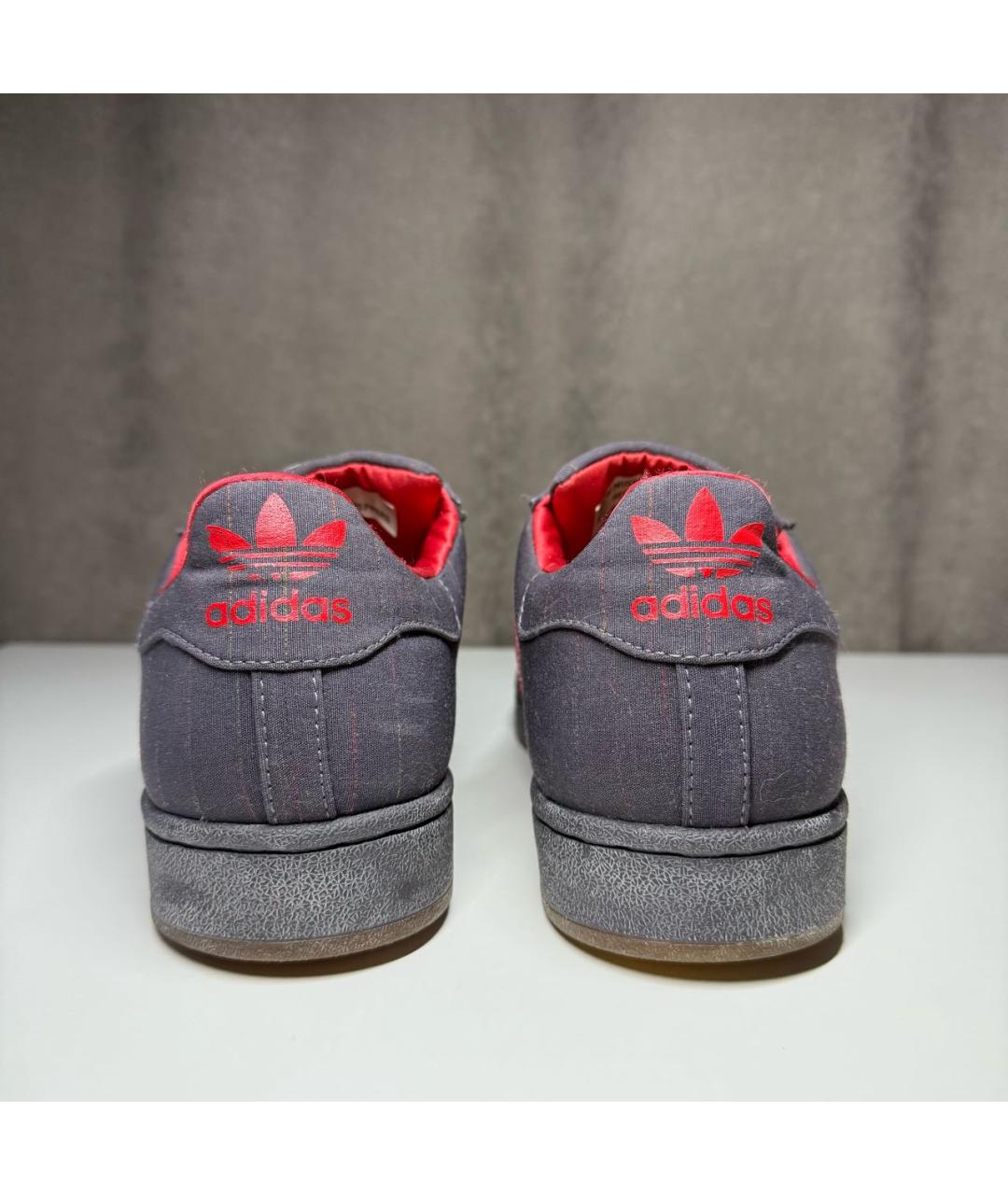 ADIDAS Антрацитовые низкие кроссовки / кеды, фото 4