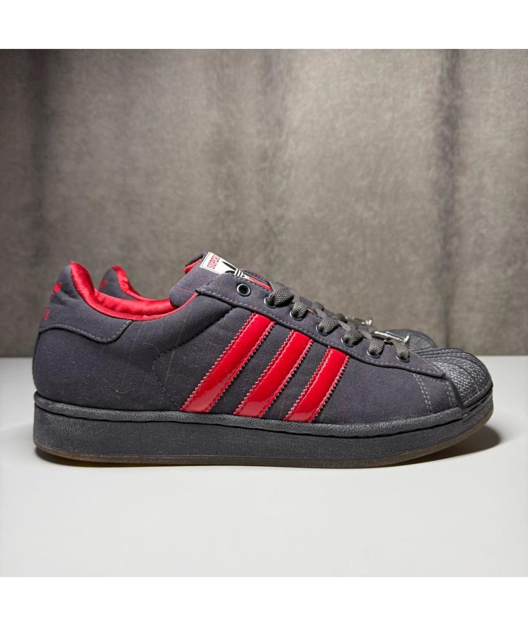 ADIDAS Антрацитовые низкие кроссовки / кеды, фото 9