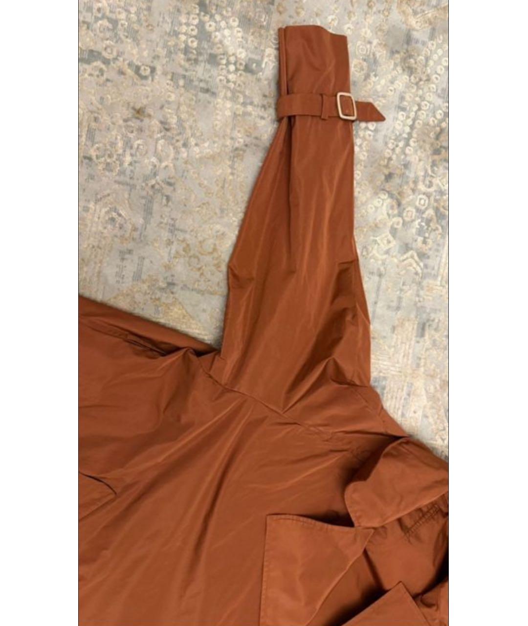 MAX MARA Полиэстеровый тренч/плащ, фото 3