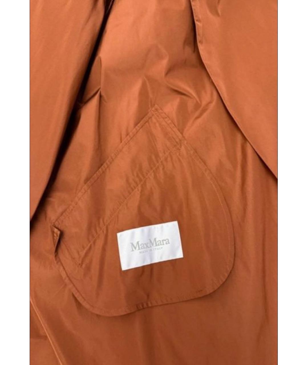 MAX MARA Полиэстеровый тренч/плащ, фото 5