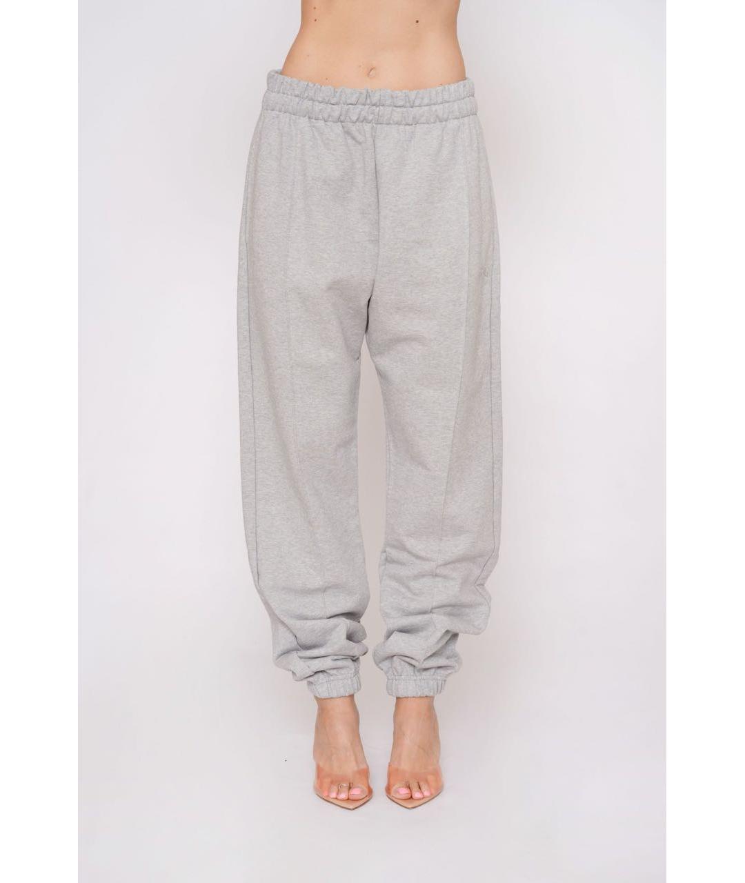 GCDS Серые хлопковые спортивные брюки и шорты, фото 2