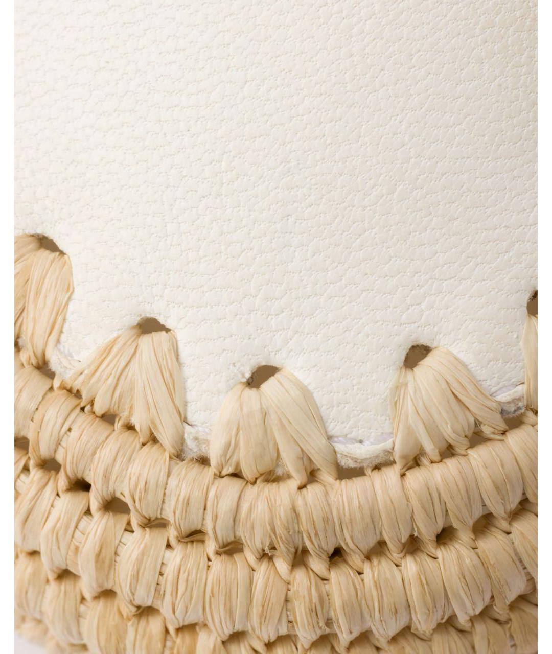 PRADA Белые кожаные балетки, фото 5