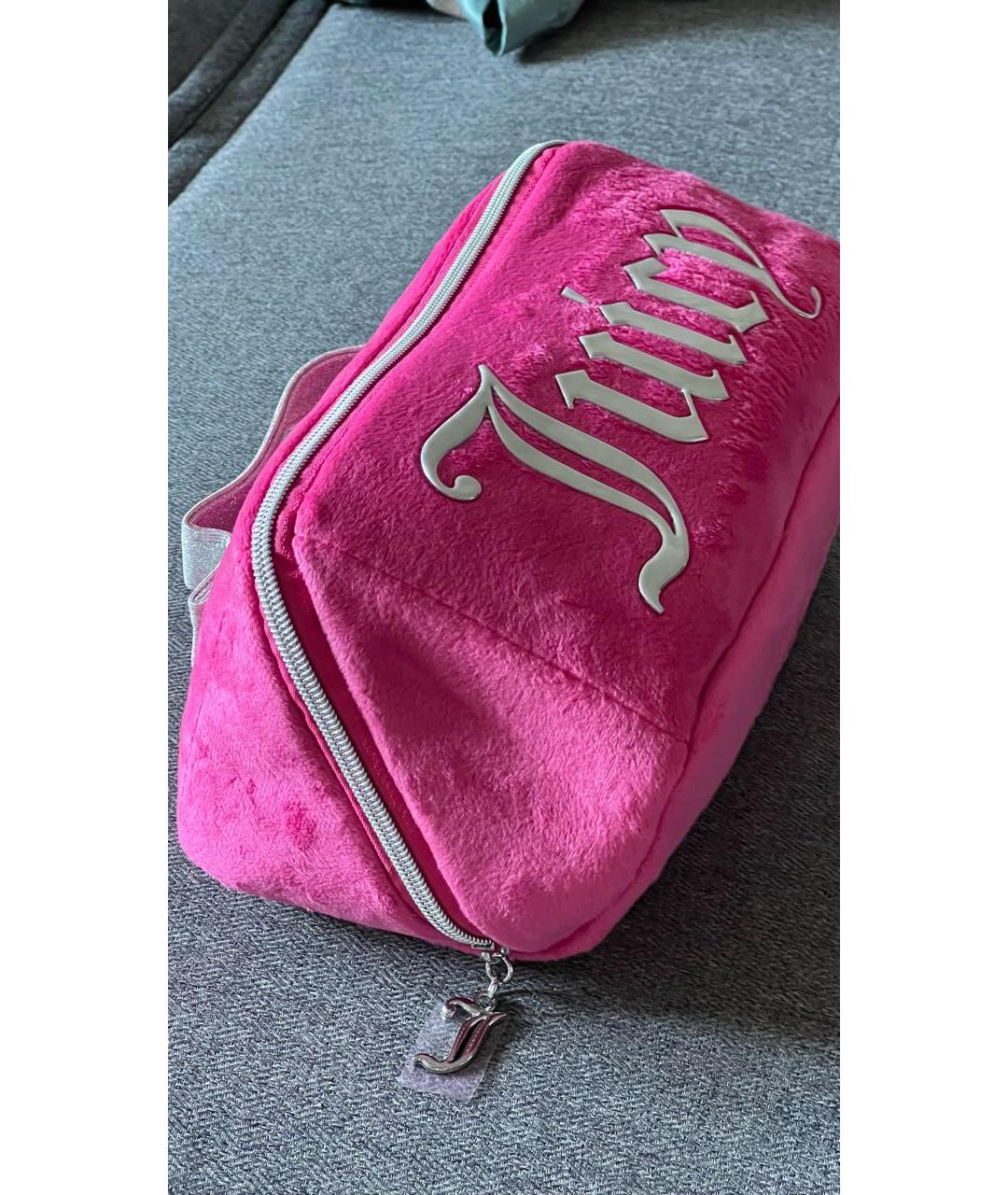 JUICY COUTURE Розовая косметичка, фото 6