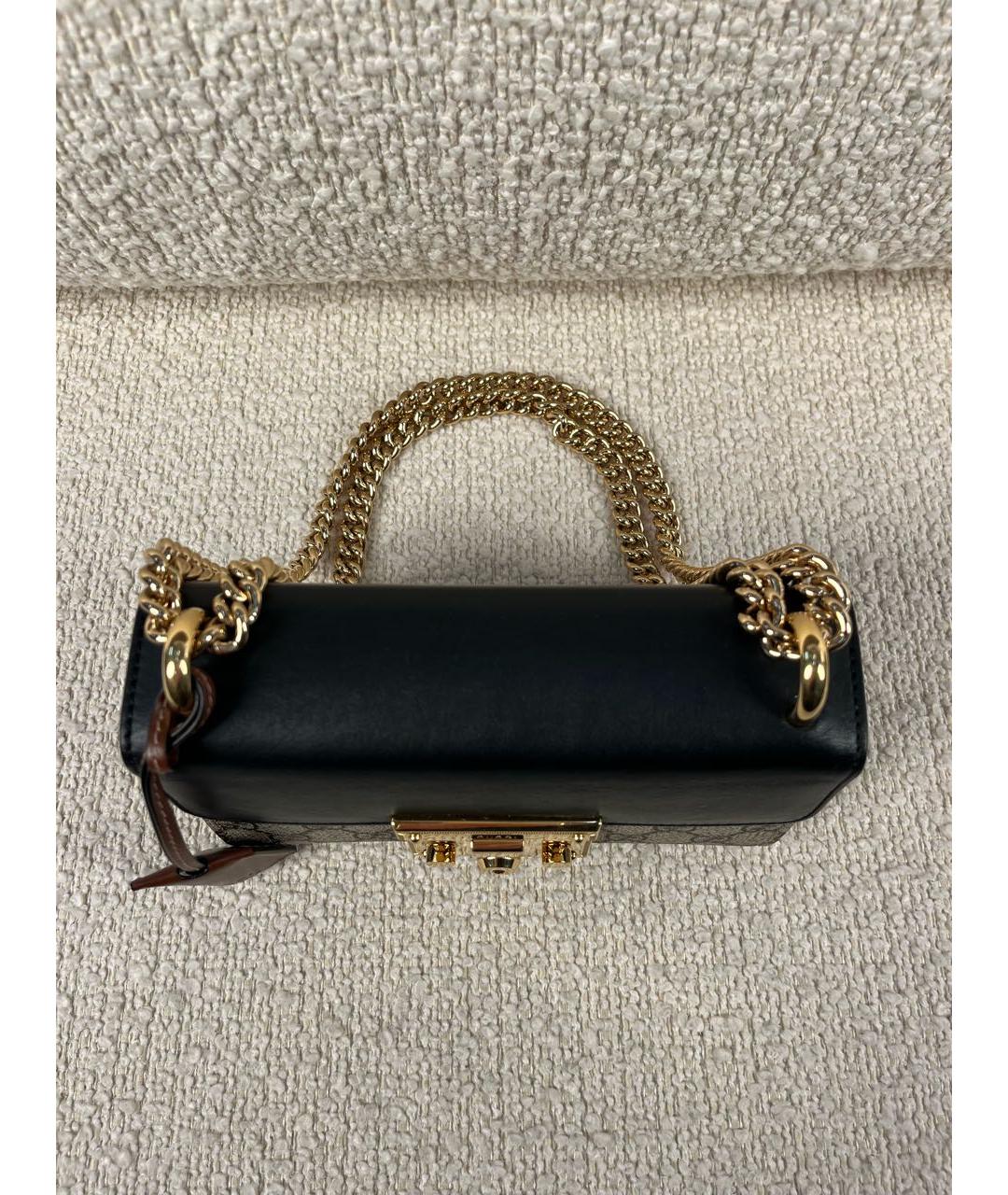 GUCCI Бежевая тканевая сумка через плечо, фото 6