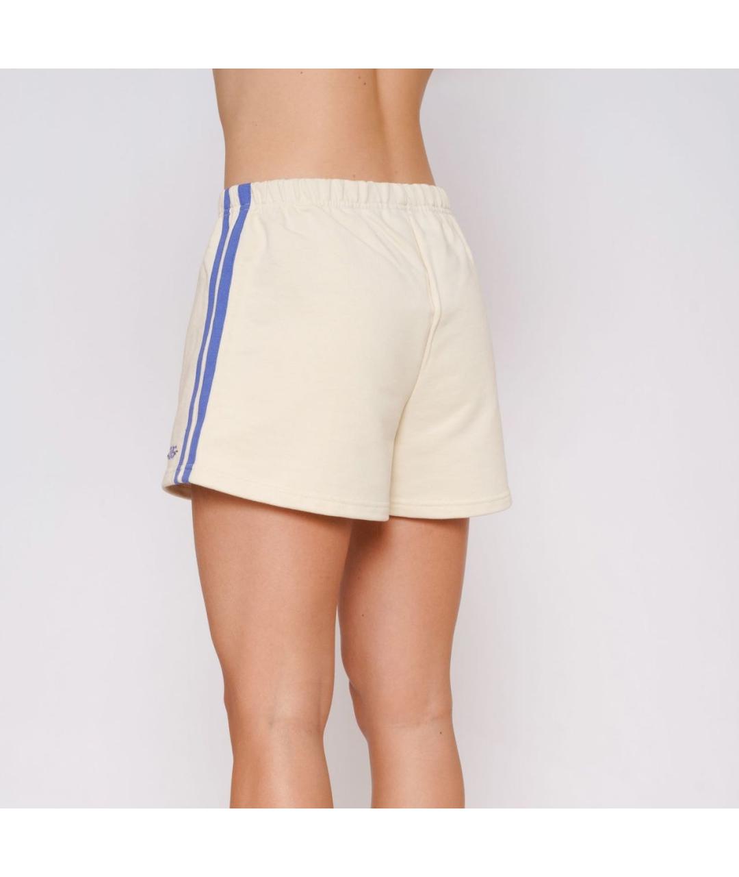 GCDS Бежевые хлопковые шорты, фото 3