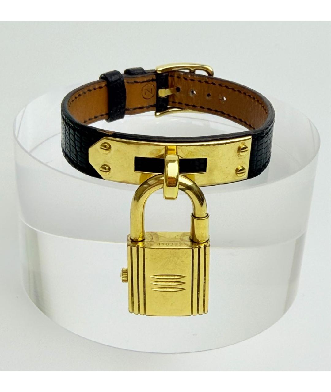 HERMES Золотые стальные часы, фото 3