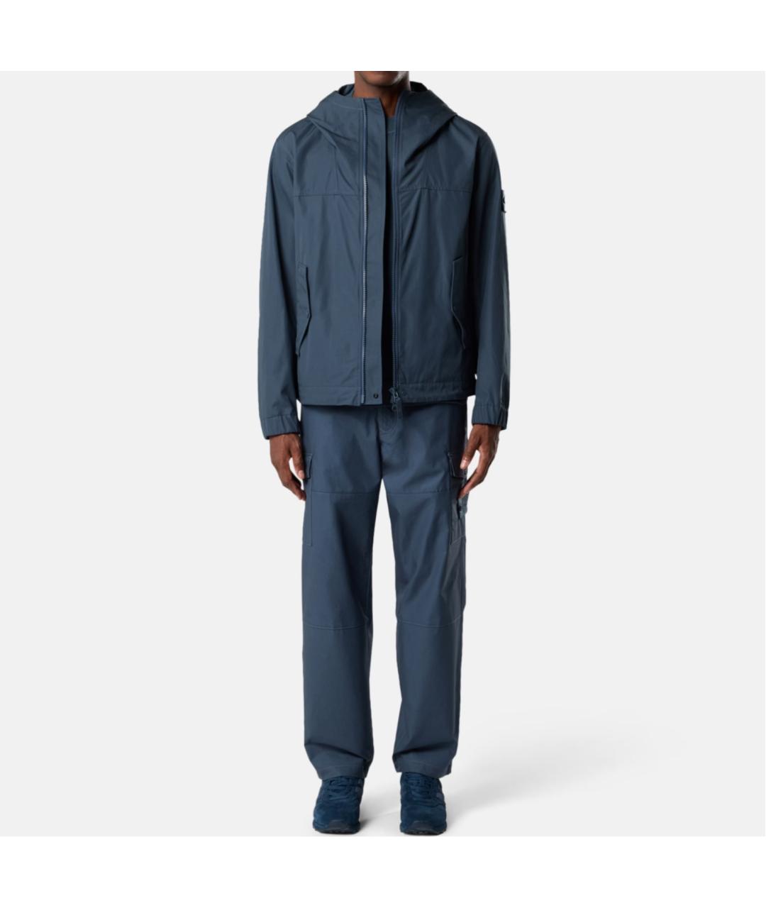 STONE ISLAND Синяя куртка, фото 4