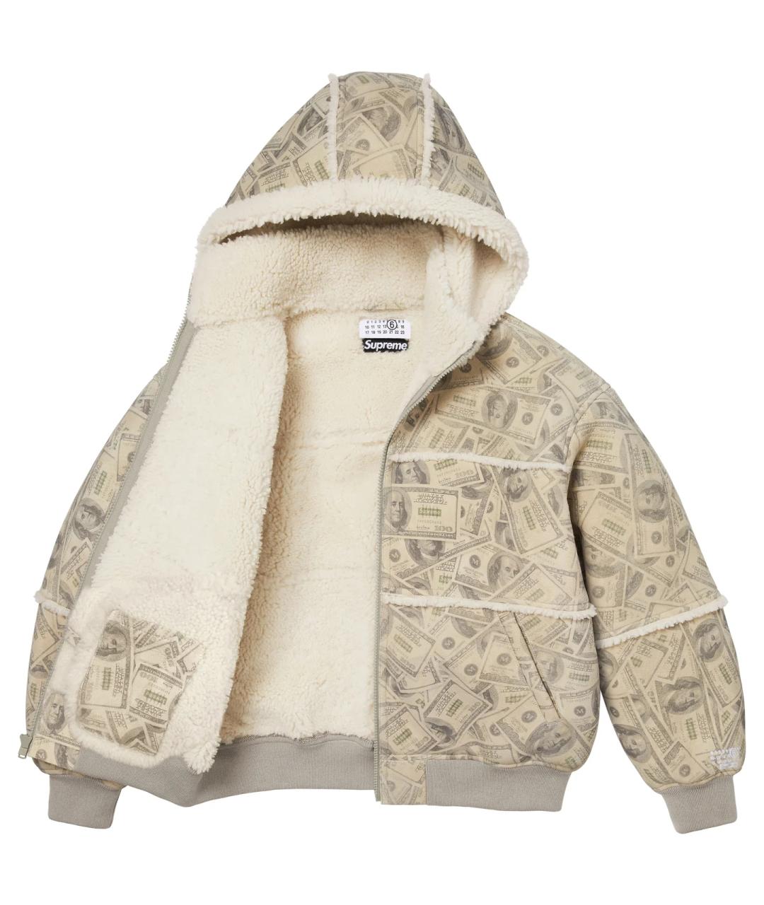 SUPREME Бежевая куртка, фото 3
