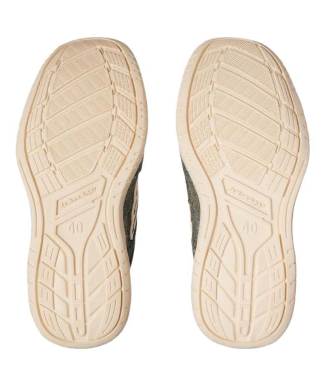 BALENCIAGA Синие низкие кроссовки / кеды, фото 4