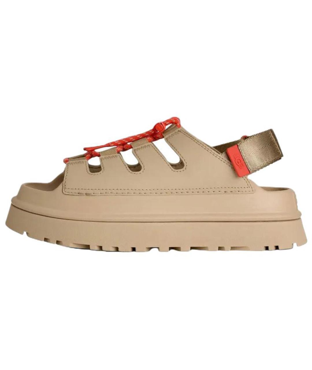 UGG AUSTRALIA Коричневые сандалии, фото 2