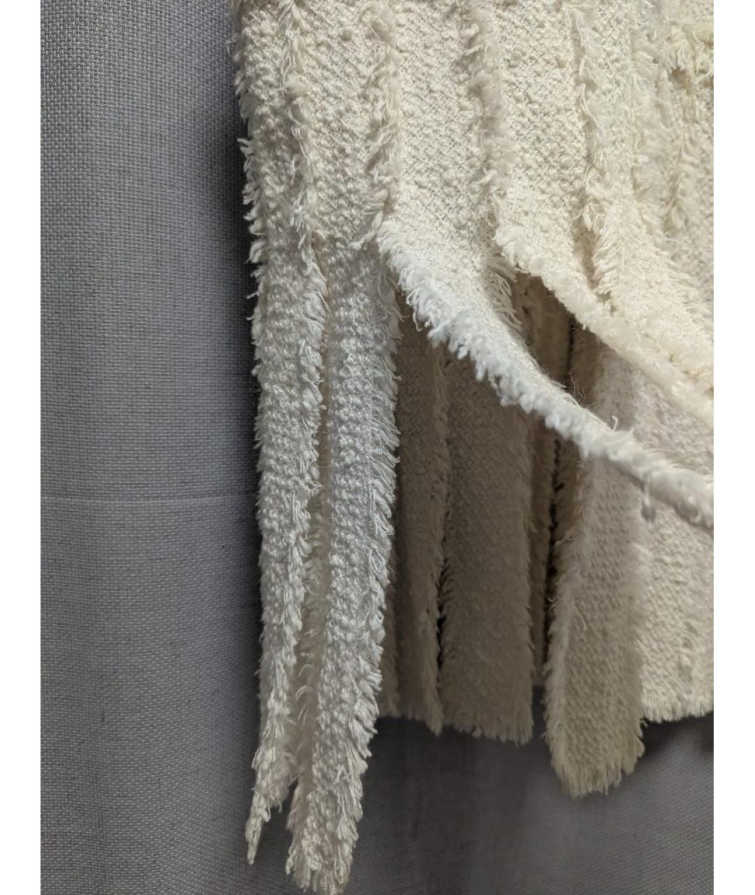 CHANEL Бежевое шелковое коктейльное платье, фото 5