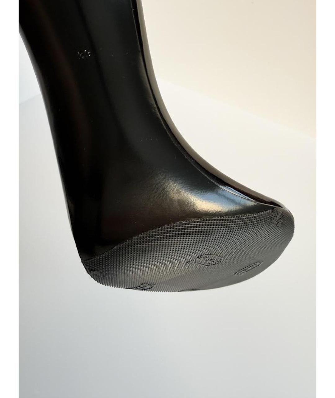 DOLCE&GABBANA Черные босоножки, фото 5