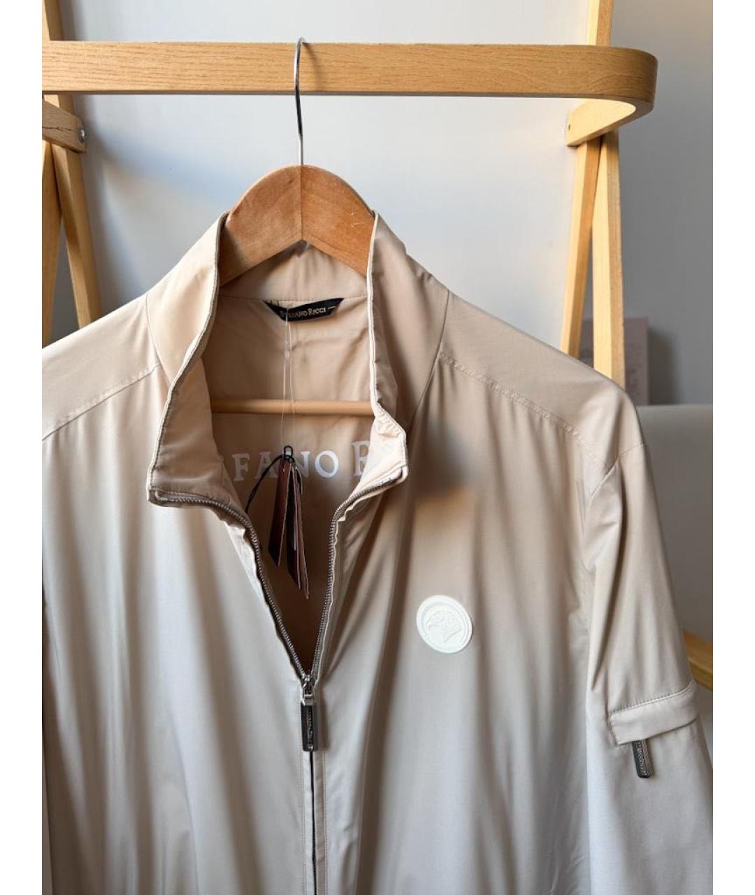 STEFANO RICCI Бежевая куртка, фото 5