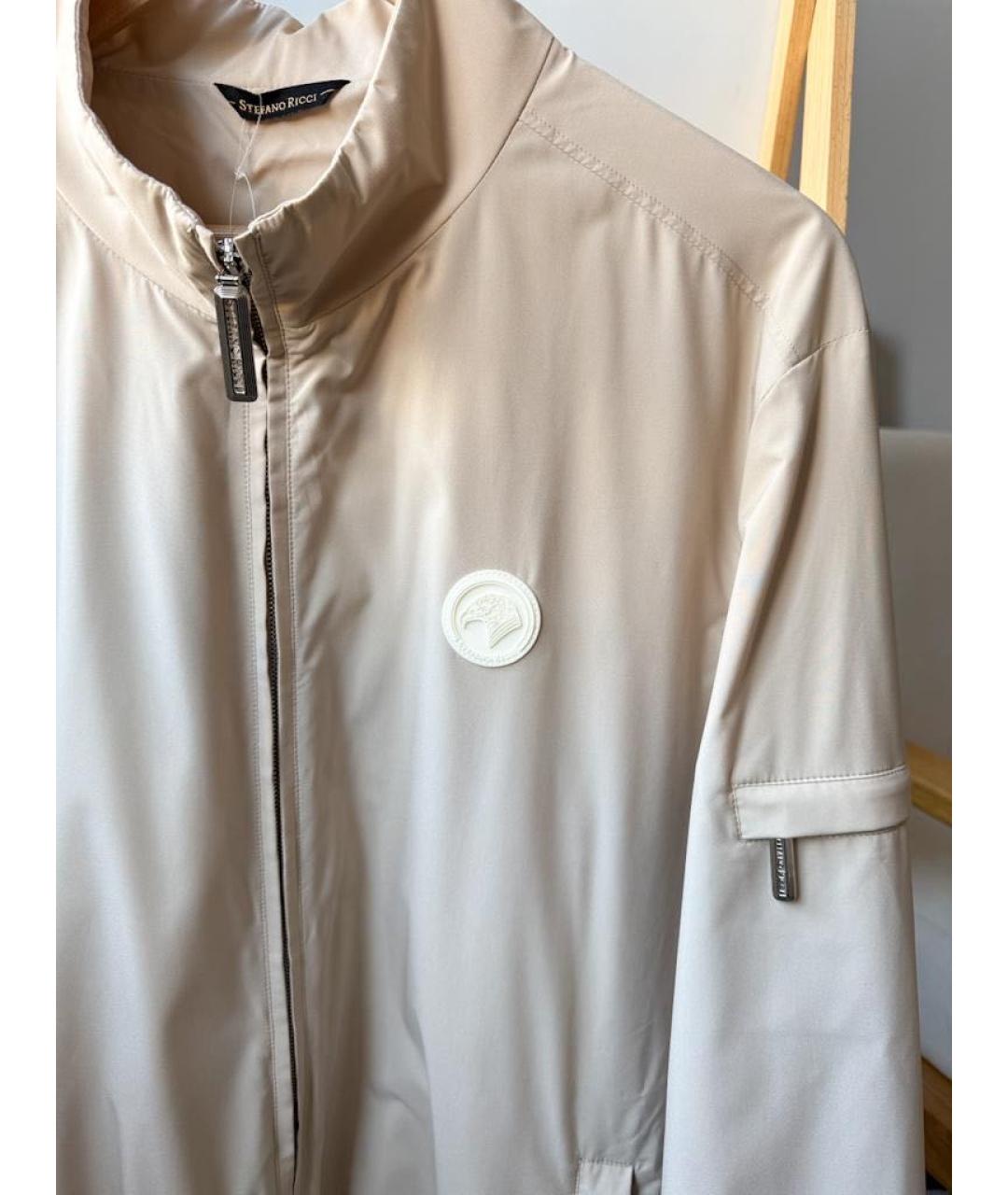 STEFANO RICCI Бежевая куртка, фото 4