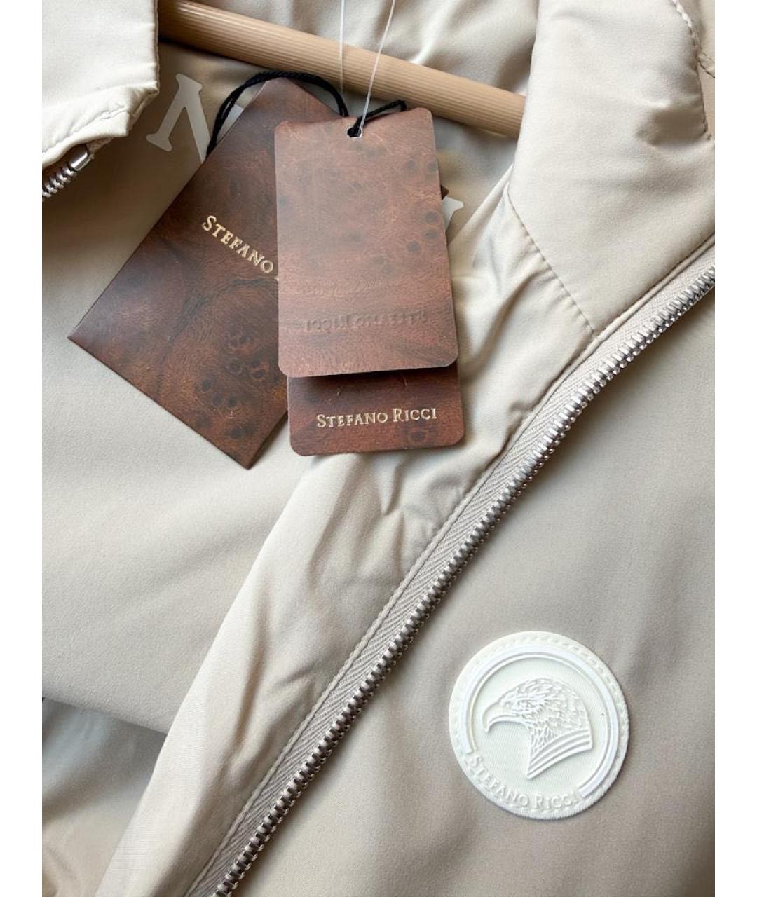 STEFANO RICCI Бежевая куртка, фото 6