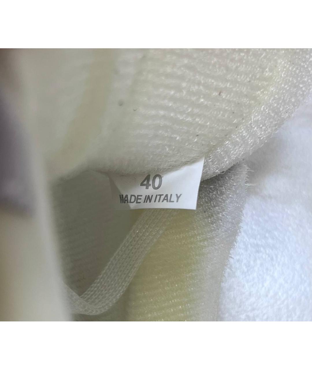 MM6 MAISON MARGIELA Белые низкие кроссовки / кеды, фото 4