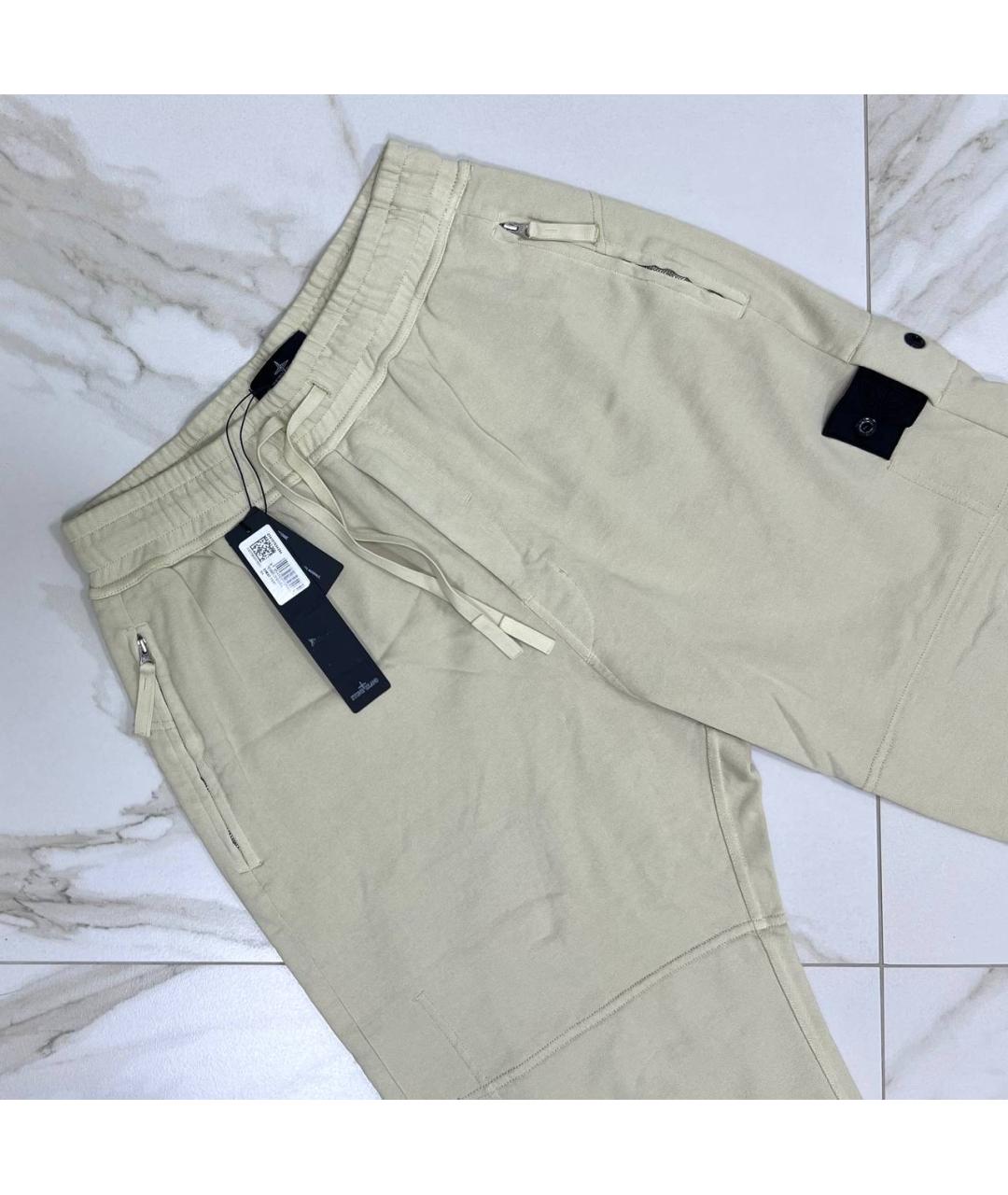 STONE ISLAND SHADOW PROJECT Бежевые повседневные брюки, фото 2