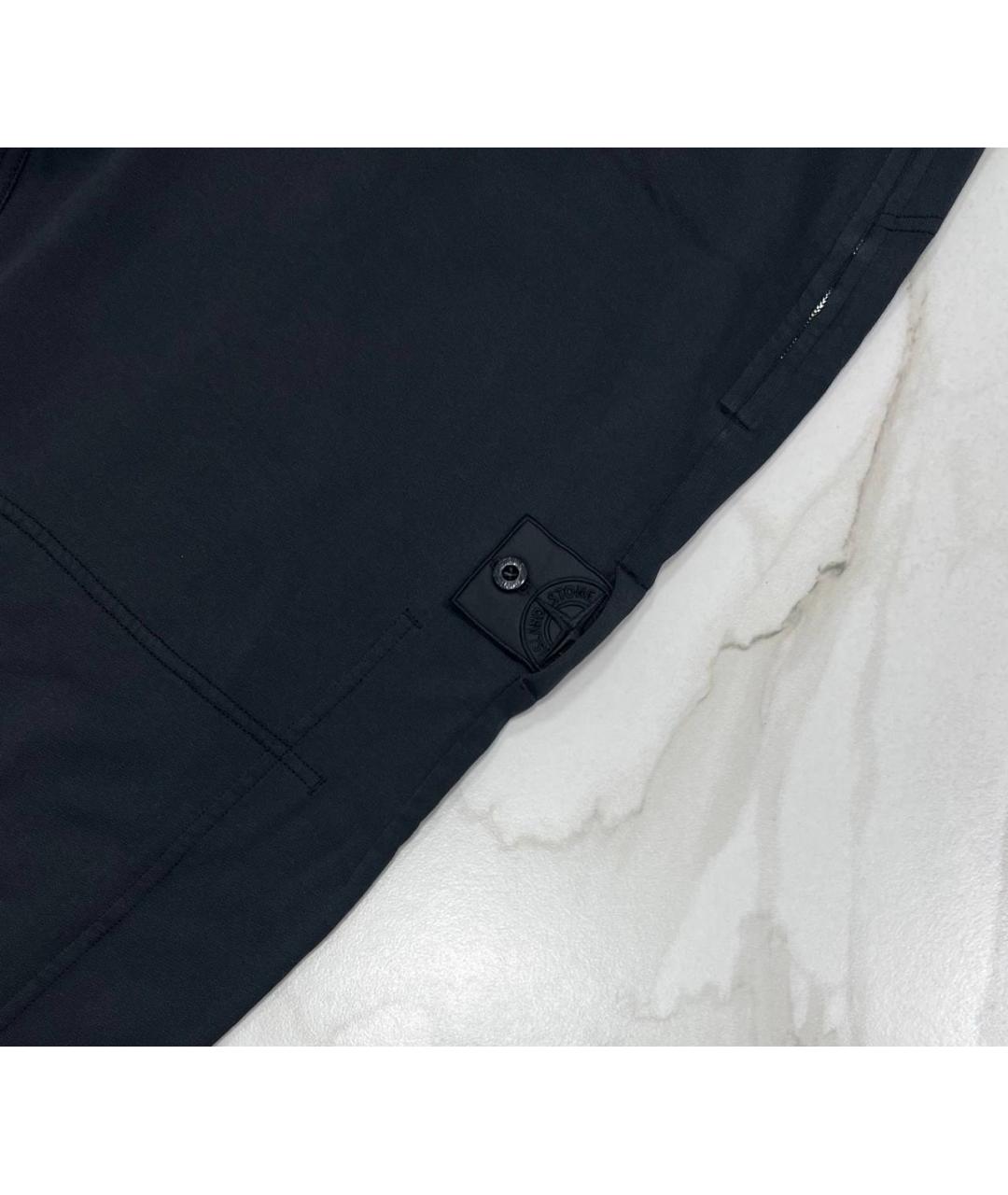 STONE ISLAND SHADOW PROJECT Черные повседневные брюки, фото 3