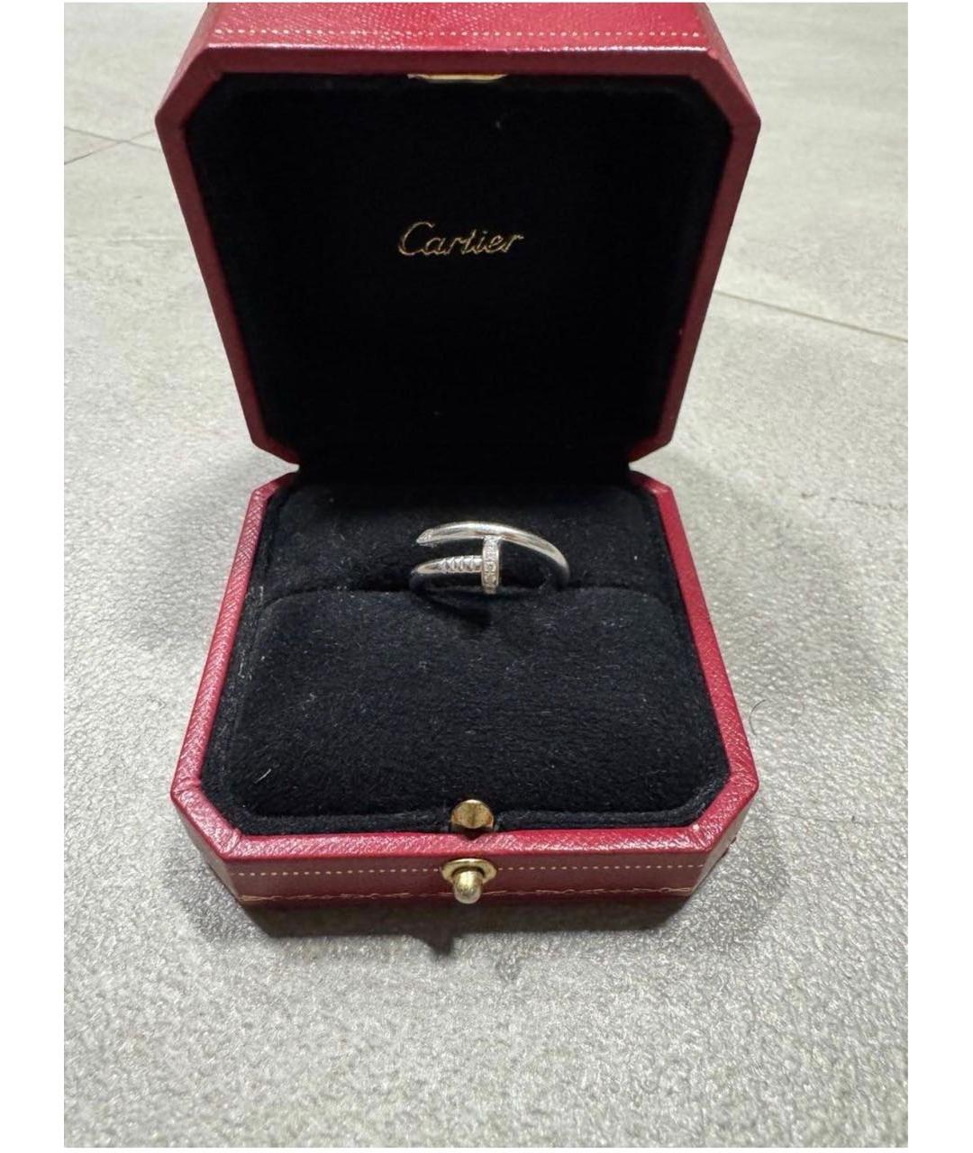 CARTIER Белое кольцо из белого золота, фото 4