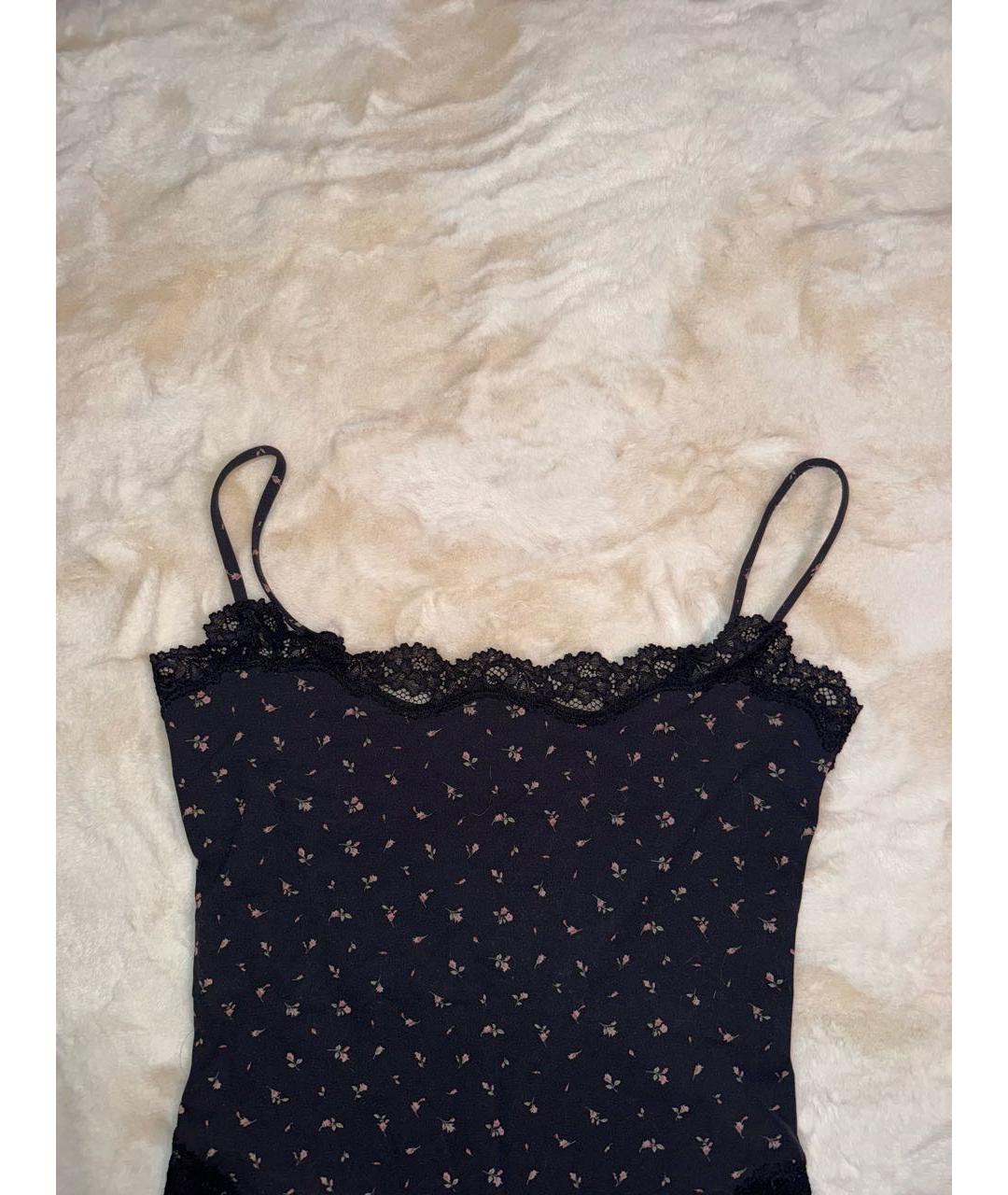 SKIMS Черное полиамидовое боди, фото 3